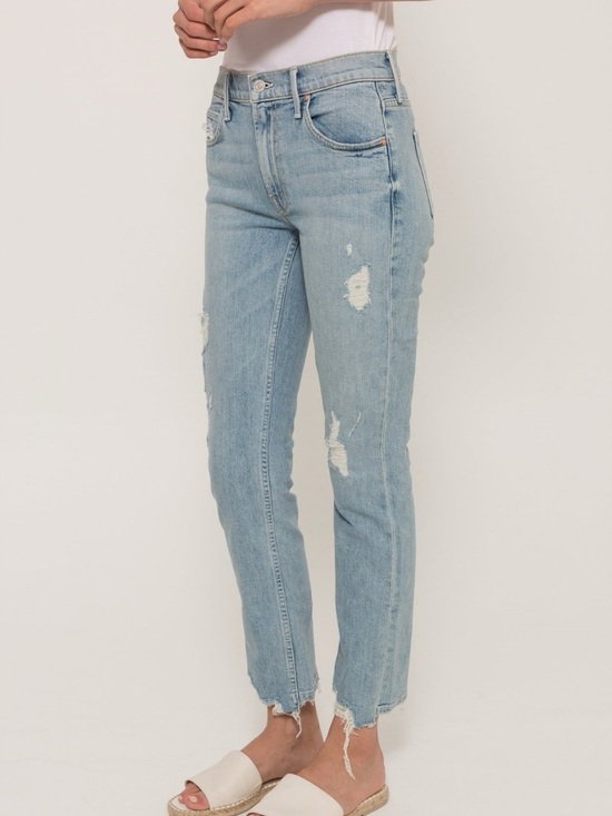 MOTHER Denim - MOTHER Denim The Flirt Ankle Fray Jeans Size 29
